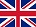 Englische Flagge.