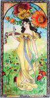 Summer. Artwork of Aranka Mágori. Identification number of evaluation: KJ-197/1042/2006.