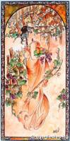 Autumn. Artwork of Aranka Mágori. Identification number of evaluation: KJ-197/1043/2006.