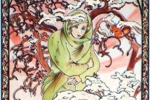 Tél - részlet. Mágori Aranka alkotása.