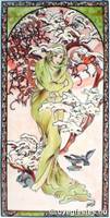 Winter. Artwork of Aranka Mágori. Identification number of evaluation: KJ-197/1044/2006.